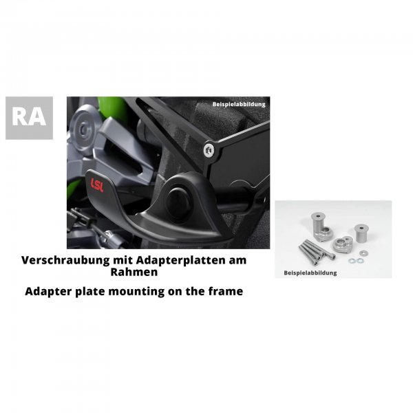 LSL SlideWing® Anbaukit, ER-6n, 06-08, Versys, 07- für