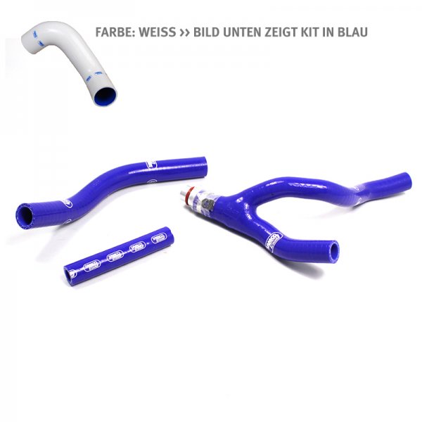 SAMCO Siliconschlauch Kit weiss Yamaha YZ250F, 2014-18 für YZ250F CG