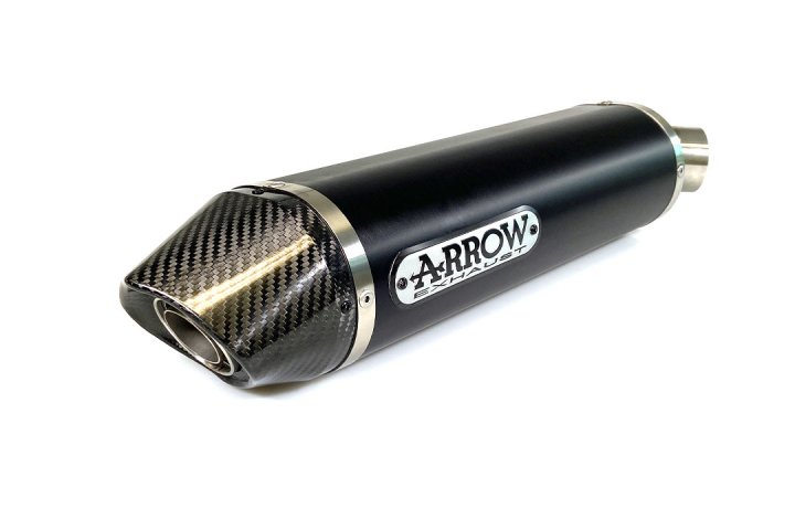 ARROW Indy-Race CBR600RR PC40 07-/09- Alu schwarz für CBR600RR PC40