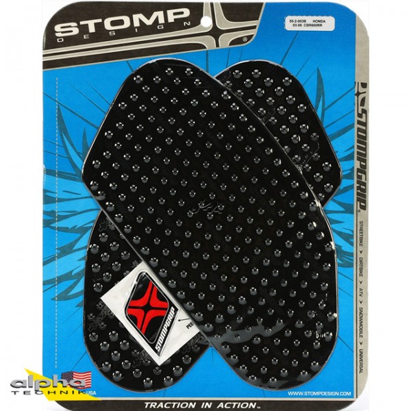 Stompgrip schwarz, Honda CBR600RR, 2003-06 CBR600RR PC37