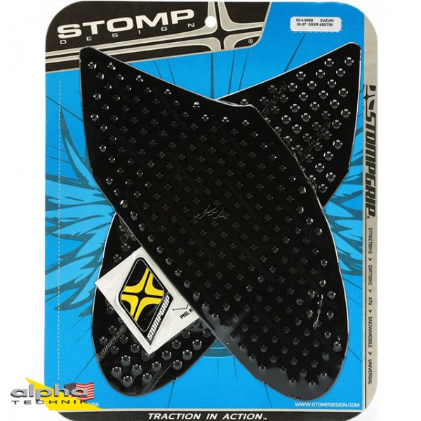 Stompgrip schwarz, Suzuki GSXR600/750, 2006-07 GSX-R600 WVCE