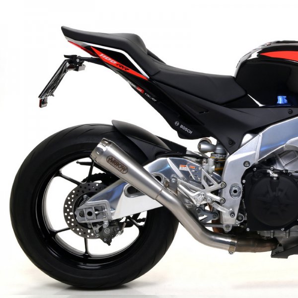 ARROW Pro-Race Dämpfer Aprilia Tuono V4 17- Edelst für Tuono V4 1100 Factory KG EURO4