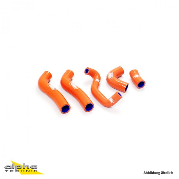 SAMCO Siliconschlauch Kit orange KTM EXCF250/XCFW250 für 250 EXC-F