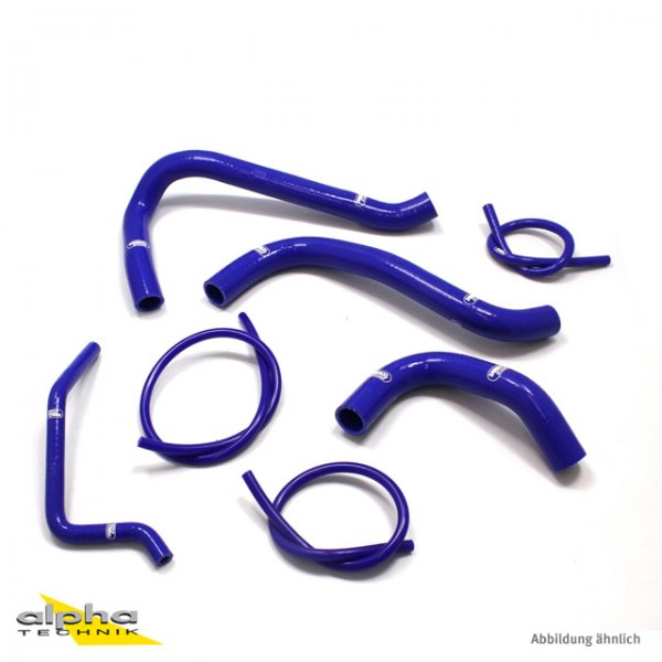 SAMCO Siliconschlauch Kit blau Honda CBR1100XX, 1996-98 für CBR1100XX Blackbird SC35