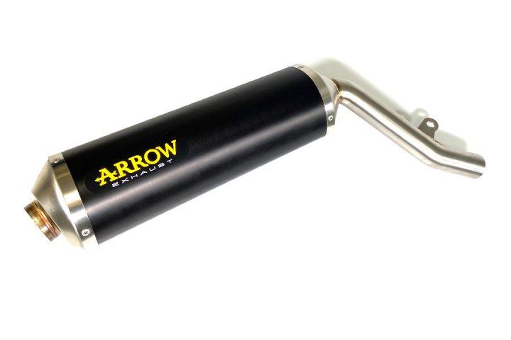 ARROW RACE-TECH XL650V Transalp 00- Alu schwarz für XL650V Transalp RD11