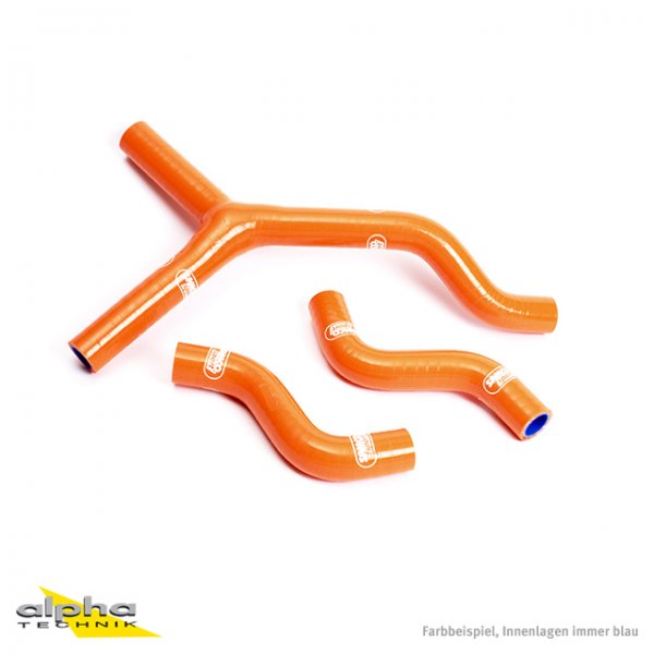 SAMCO Siliconschlauch Kit orange KTM 250 EXC-F,250 XCF-W für 250 EXC-F