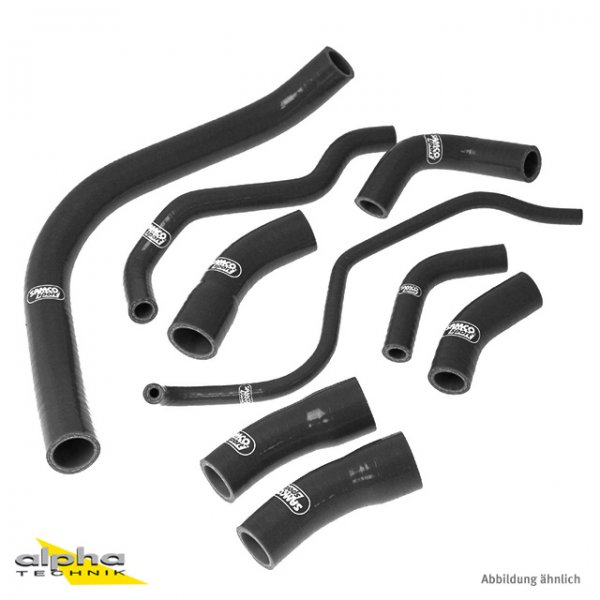 SAMCO Siliconschlauch Kit schwarz Yamaha FZS1000 Fazer RN06 für FZS1000 Fazer RN06