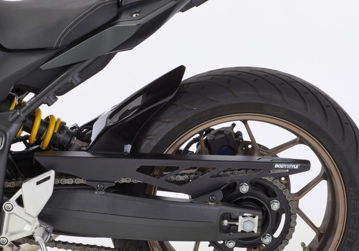 BODYSTYLE Hinterradabdeckung mit Alu-Kettenschutz für CB650R RH02/08 für CB650R RH02/08