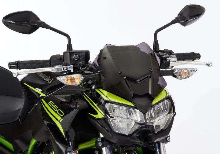 ERMAX Naked-Bike-Scheibe für Z650 ER650K für Z650 ER650K