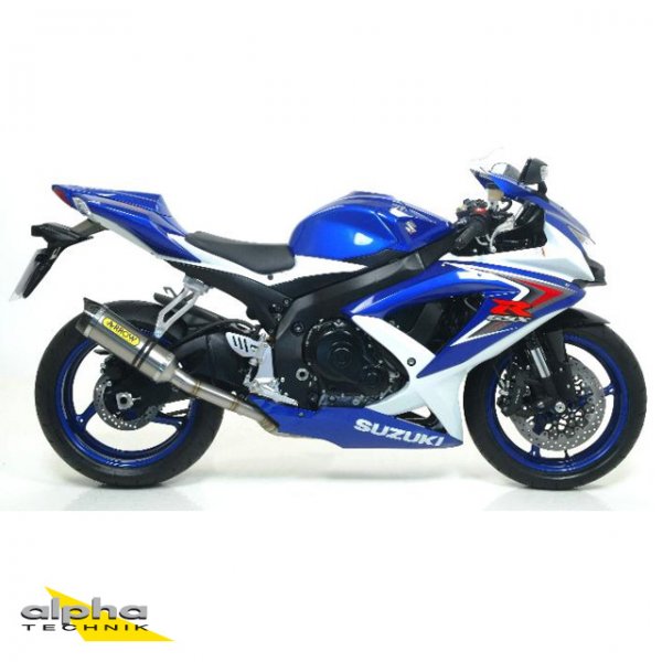 ARROW Thunder GSXR600/GSXR750 08- Titan für GSX-R600 WVCV