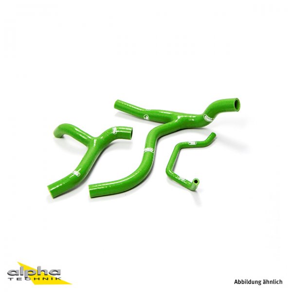 SAMCO Siliconschlauch Kit grün Kawasaki KX450F, 2012-15 für KX450F KX450