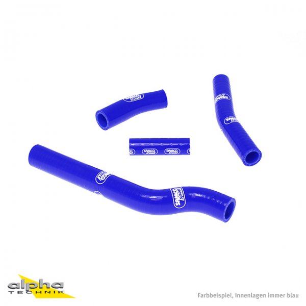 SAMCO Siliconschlauch Kit blau Yamaha YZ450F und WR450F für WR450F CJ