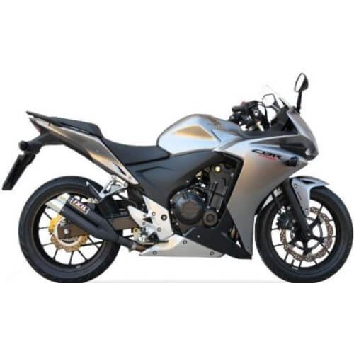 IXIL Endschalldämpfer Hyperlow black XL, CBR 500 R 13-15, CB 500 F 13-15, CB 500 X 13-16 für CBR 5