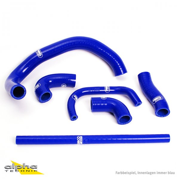 SAMCO Siliconschlauch Kit blau für Kawasaki ZX9R, ZX900B für ZX9R Ninja ZX900B