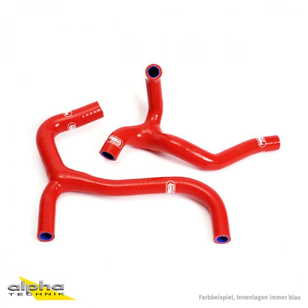 SAMCO Siliconschlauch Kit rot f Honda CRF450R, 2003-´04 für CRF450R PE05