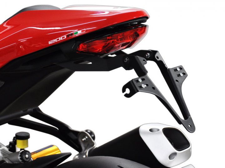 ZIEGER Kennzeichenhalter Ducati Monster 1200 R BJ 2016-19 für Monster 1200 R