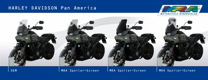 MRA Spoilerscheibe SN farblos PAN AMERICA 1250 SPECIAL RA1