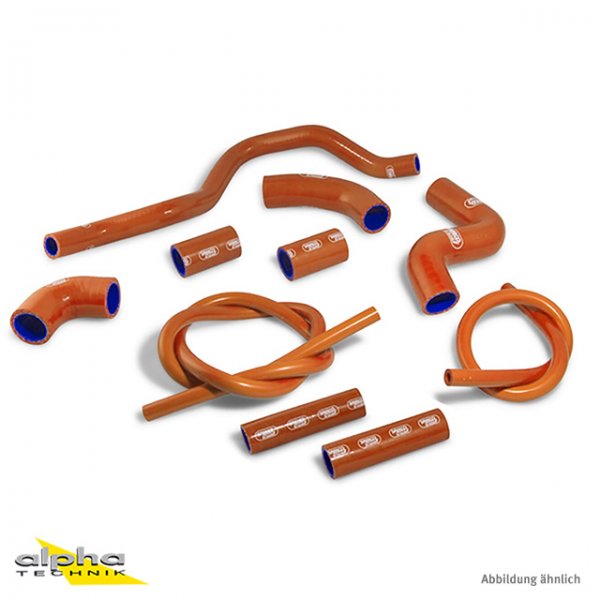 SAMCO Siliconschlauch Kit orange für Aprilia RSV4/RF/RR für RSV4 1000 Factory RK