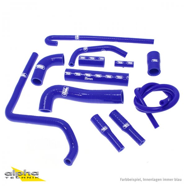 SAMCO Siliconschlauch Kit blau MV Agusta F4 1000, 01-09 für F4 1000 F5