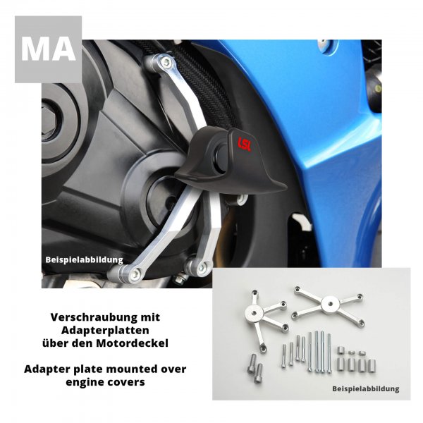 LSL SlideWing® Anbaukit, CBR 600 RR, 07-08 für