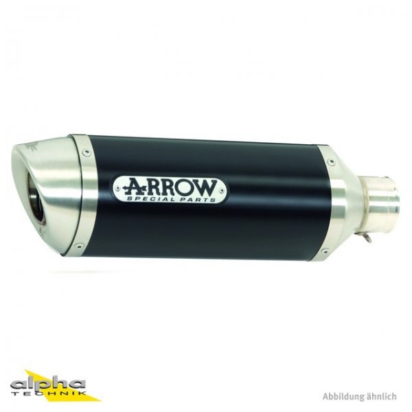 ARROW Thunder ESD CBR125R JC50 11- Alu schwarz für CBR125R JC50