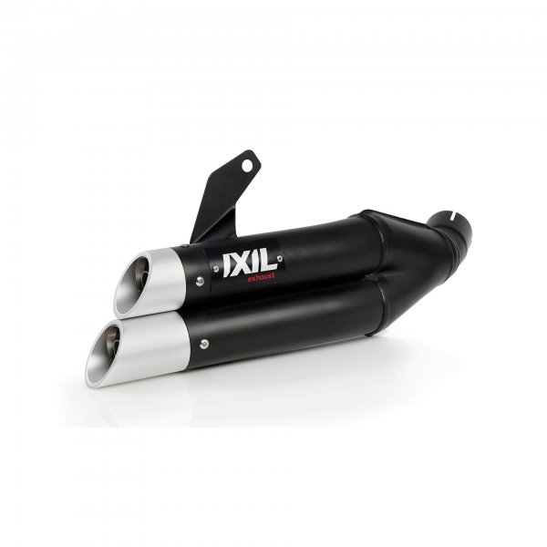 IXIL Hyperlow black XL Endschalldämpfer für NC 700 X/S, 12-, NC 750 X/S, Integra, 14-, Euro 3+4 fÃ