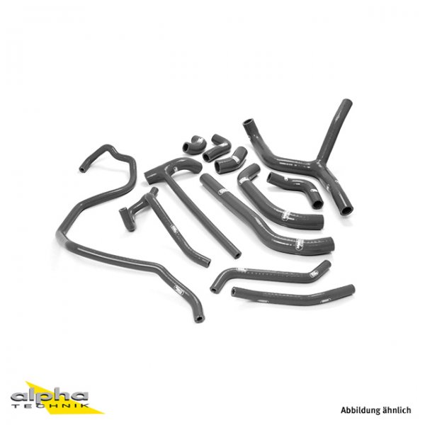 SAMCO Siliconschlauch Kit schwarz Ducati Diavel 1200, 11-18 für Diavel 1200 GC EURO4