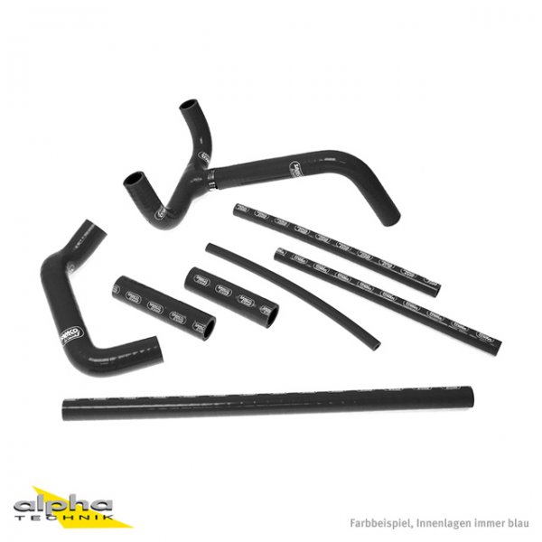 SAMCO Siliconschlauch Kit schwarz für KTM 625 / 640 / 660 für 625 SMC