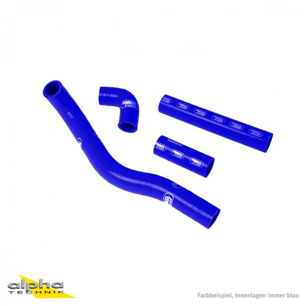 SAMCO Siliconschlauch Kit blau Kawasaki KX500, 1983-04 für KX500