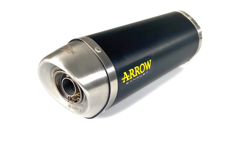 ARROW Thunder CBR125R JC34/JC39 04-10 Alu schwarz für CBR125R JC39