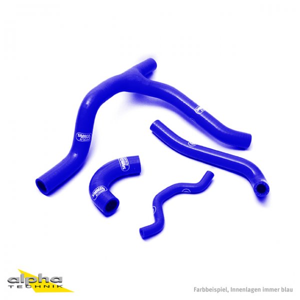 SAMCO Siliconschlauch Kit blau f. Kawasaki KX250F, 06-08 für KX250F KX250