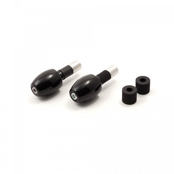 LSL Stahl-Gewichte-Set,elipt. für 14/18 mm,schwarz für