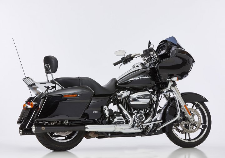 FALCON Double Groove Slip on Ersatzdämpfer für TOURING Electra Glide Ultra FLHTLU für TOURING Ele