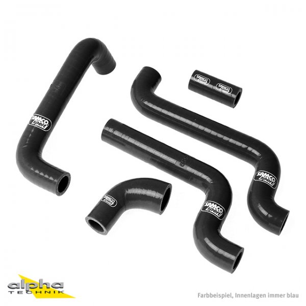 SAMCO Siliconschlauch Kit schwarz Aprilia RS 125, 2005-12 für RS125 RD