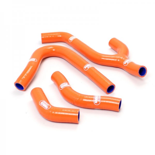 SAMCO Siliconschlauch Kit orange KTM 250/380 EXC, 1998-02 für 250 EXC