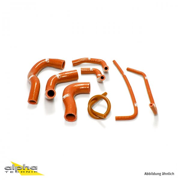 SAMCO Siliconschlauch Kit orange Yamaha MT09 Tracer/XSR900 für MT09 Tracer RN29