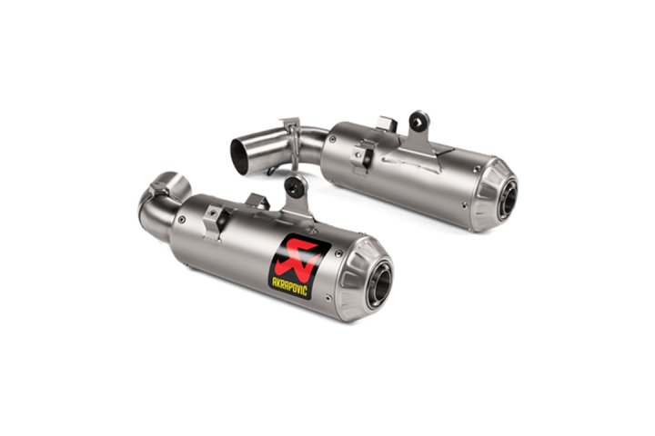 Akrapovic Slip-On Line (Titanium) für Hypermotard 950 BB EURO4