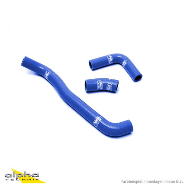 SAMCO Siliconschlauch Kit blau für Suzuki DRZ400(S/SM) für DRZ400S WVBC