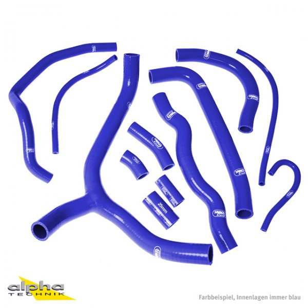 SAMCO Siliconschlauch Kit blau für Honda VFR800, RC46 für VFR800 RC46