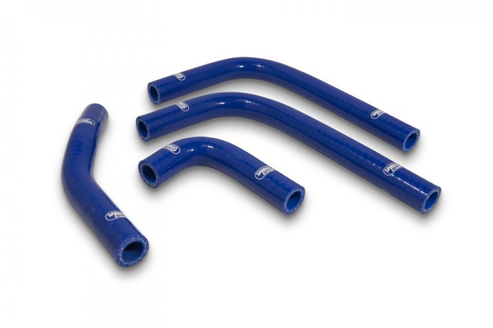 SAMCO Siliconschlauch Kit blau Kawasaki KX250F, 2017-19 für KX250F KX252A