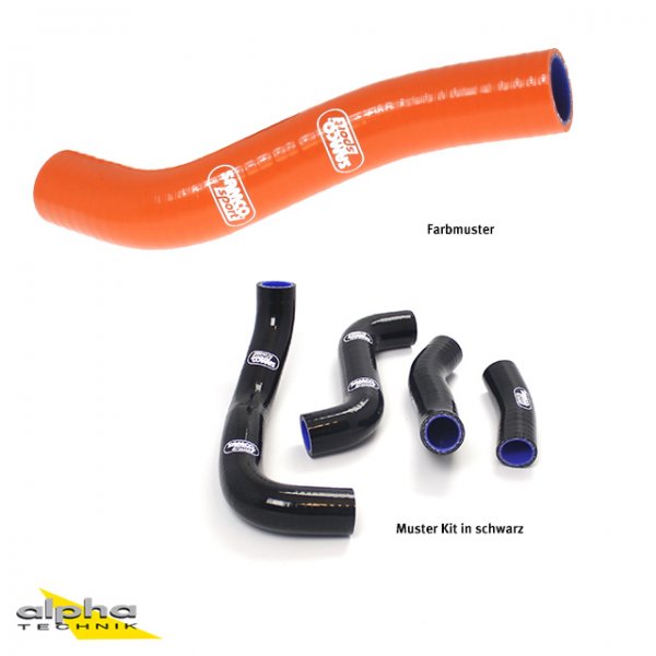 SAMCO Siliconschlauch Kit orange für Kawasaki ZRX1100/1200 für ZRX1100 ZRT10C