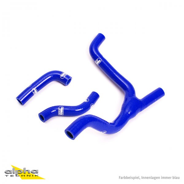 SAMCO Siliconschlauch Kit blau f. Suzuki RMZ250, 2007-09 für RM-Z250