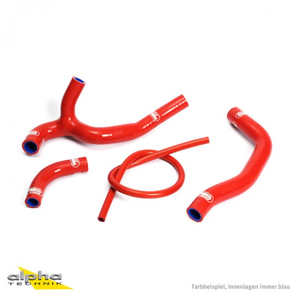 SAMCO Siliconschlauch Kit rot f Honda CRF450R, 2005-´08 für CRF450R PE05