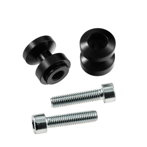 ZIEGER Bobbins M8 schwarz mit Distanzhülse für AF1-125 Futura S 1000 R Z H2 690 Enduro R Tiger 800