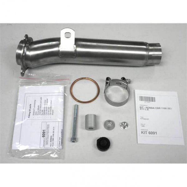 IXIL Adapterrohr, CBR 1100 XX, linke Seite für CBR 1100 XX - 118 KW