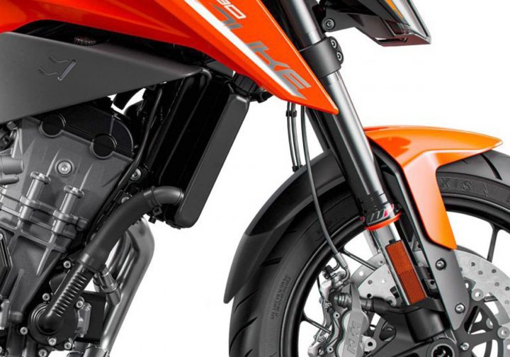 BODYSTYLE Kotflügelverlängerung vorne für 790 Duke KTM 790 Duke für 790 Duke KTM 790 Duke