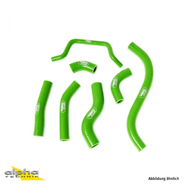 SAMCO Siliconschlauch Kit grün Kawasaki KX450F, 2012-15 für KX450F KX450