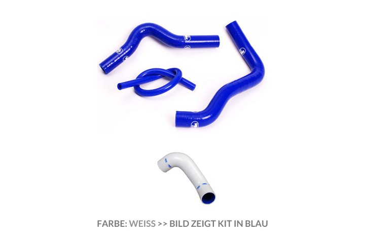 SAMCO Siliconschlauch Kit weiss für Suzuki RM85, 2002-22 für RM85 RD