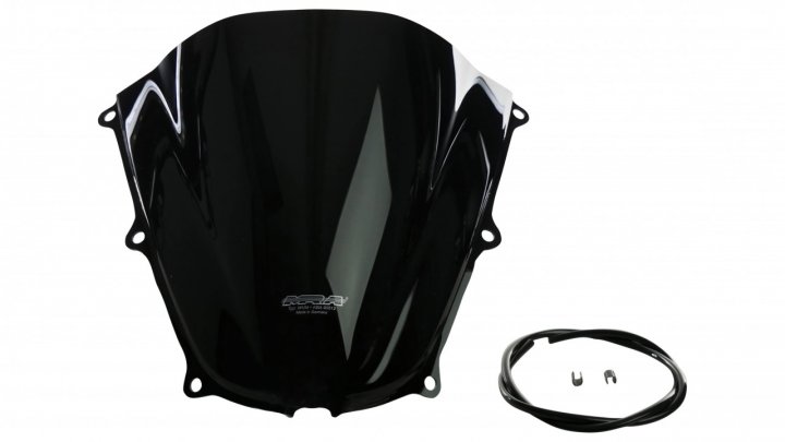 MRA Racingscheibe R schwarz CBR 600 RR PC37