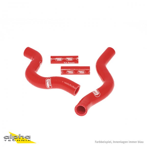 SAMCO Siliconschlauch Kit rot für Suzuki RM250, 2001-12 für RM250